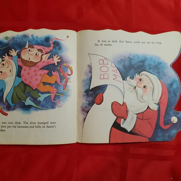 3for$25 Vintage 1970s Golden Shape Book: Rudolph the Red-Nosed Reindeer - Picture 3 of 5